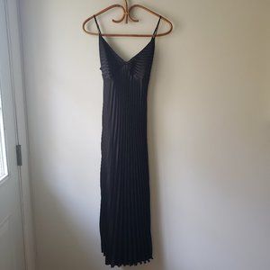 Linea Donatella Black Nightgown Lingerie Size Medium